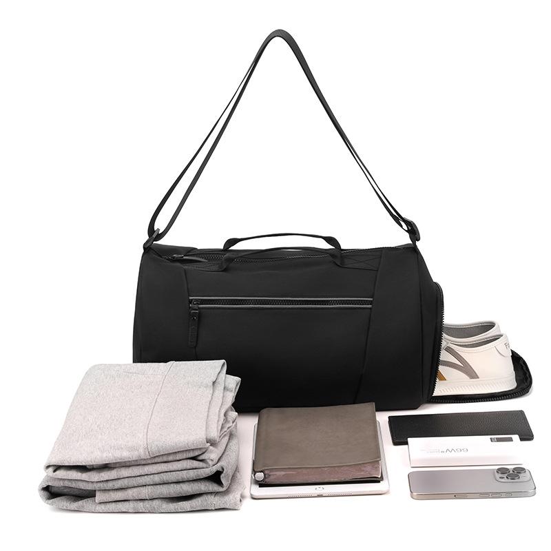 Men's Fitness Travel Bag Large Capacity Shoulder Crossbody Bag Separation Shoes Bags Sports Storage Bag