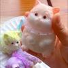 Animal Simulation Cat Squeeze Toys Slow Rebound Cat Fidget Toy Novelty Cat Doll Squeeze Toy  Office