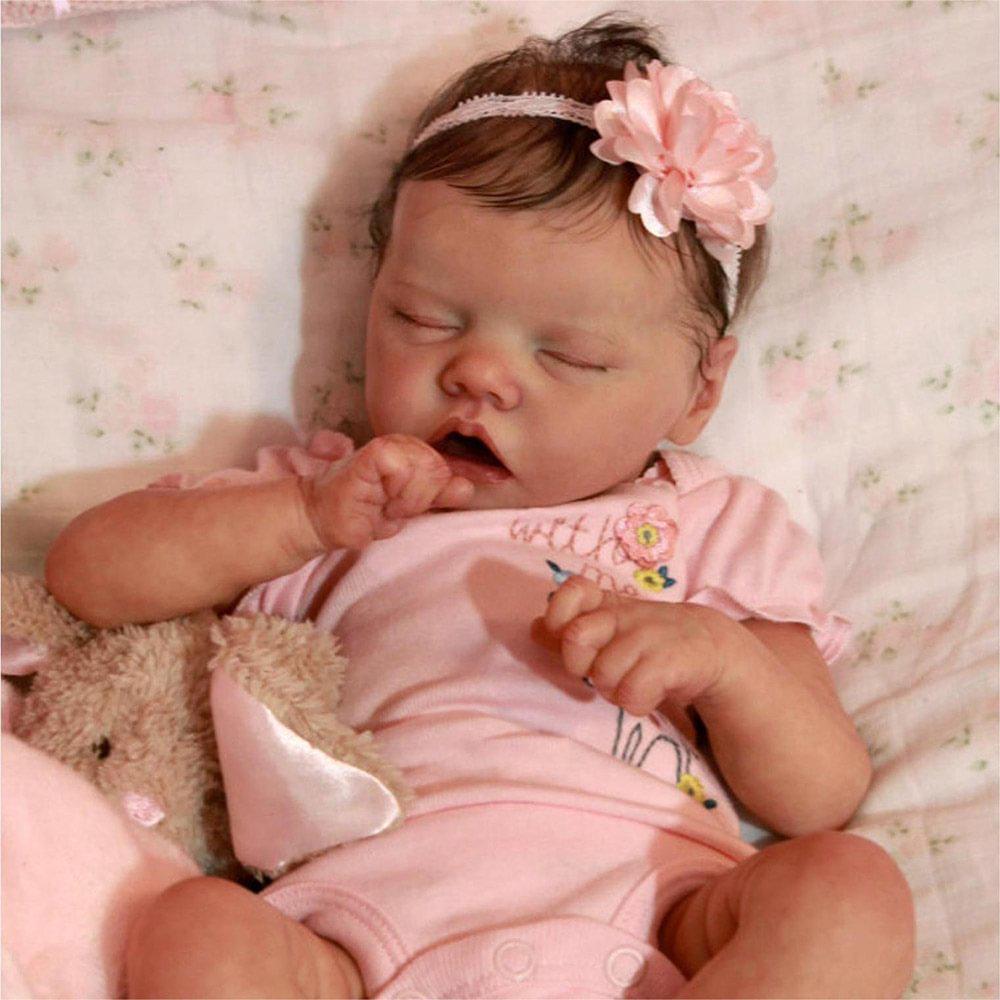 18-inch Reborn Twin A Simulation Baby Doll - Cute Realistic Infant Model