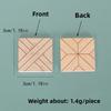 10pcs Miniature Dollhouse Flooring Tiles Vintage Wood Craft DIY Decor Miniature Floor Sheets for Kitchen Living Bedroom