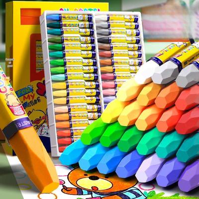 Washable Water-Soluble Oil Pastels for Kids - Non-Messy Crayons, Ideal for Kindergarten & First Grade, Available In 12, 24, or 36 Colors.