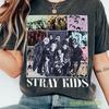 Stray T-Shirt, Stray Run It Album 2026 Shirt, Comfort Colors Stray Kpop Mitglied Ästhetisches Grafik-T-Shirt, Geschenk für Fan