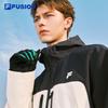 Fila FUSION Couple's Color-block Woven Jacket Set