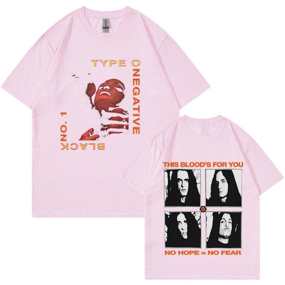 Rocková kapela Type O Negative Bloody Kisses Pánské Dámské Gotický Metal Vintage Hip Hop Trička s krátkým rukávem 100% bavlna