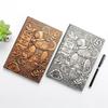 1PC 3D Vintage Embossed Mechanical Owl Journal Diary Notepad A5 Notebook