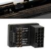 Plug and Play ATX 16Pin to 16pinAdapter Male To Female 180 Degree Angled Adapter  Graphics Card