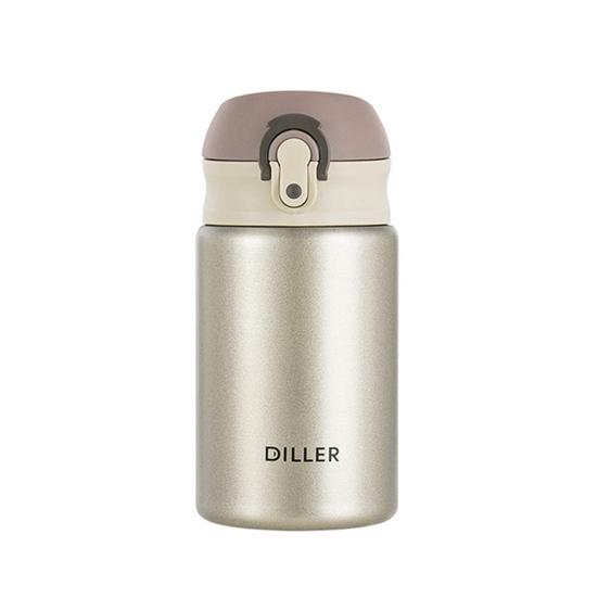 300 мл Вакуумная фляга Крышка-флип Сохранение тепла Компактный дизайн Мини Изолированная Нержавеющая сталь