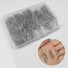 260Pcs Fishing Speed Clips Rustproof High Strength Freshwater Saltwater Stainless Steel Speed Clip Quick Snap Connector Tackle
