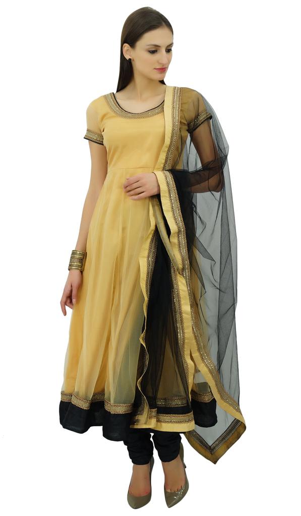 Atasi Women Anarkali Salwaar Suit With Dupatta Custom Clothing - Sizes