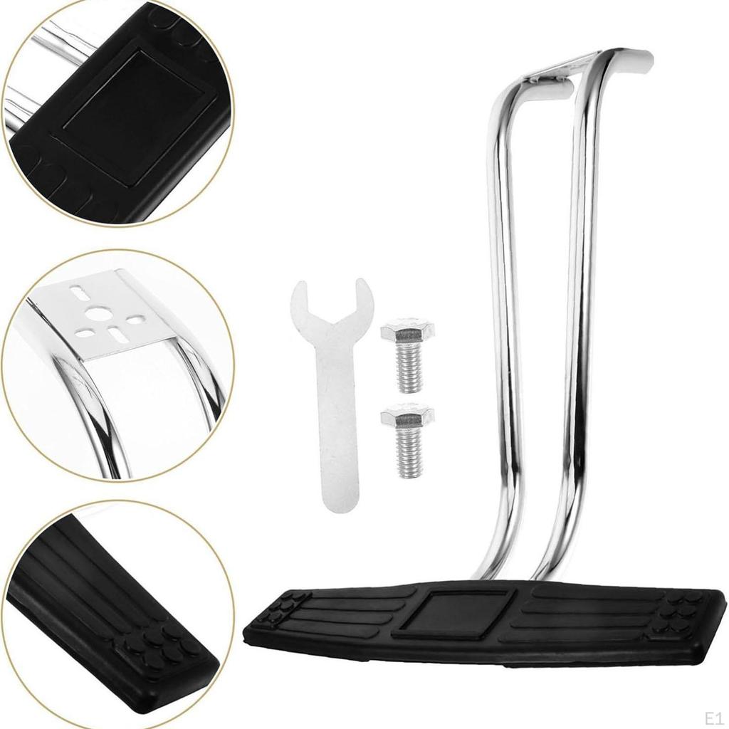 Salon Chair Pedal Hair Leg Rest, Metal, Hardware Tripod Stand Fitting Practical
