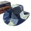 Mountaineering Top Hat Western Cowboy Hat Vintage Retro Color Matching Heart Top Jazz Hat