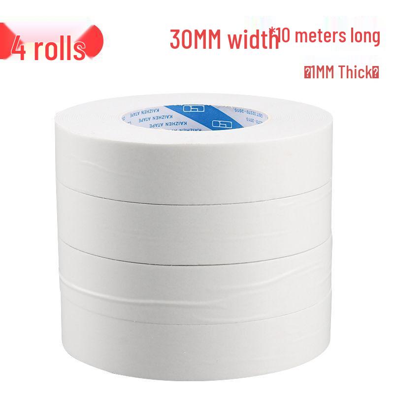 High Viscosity Thick Foam Double-Sided Tape - Strong Adhesive Stickers, 3M Length