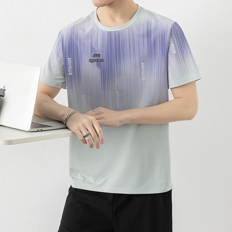 JEEP SPIRIT Men s Quick-Dry Breathable Short Sleeve T-Shirt 5XL
