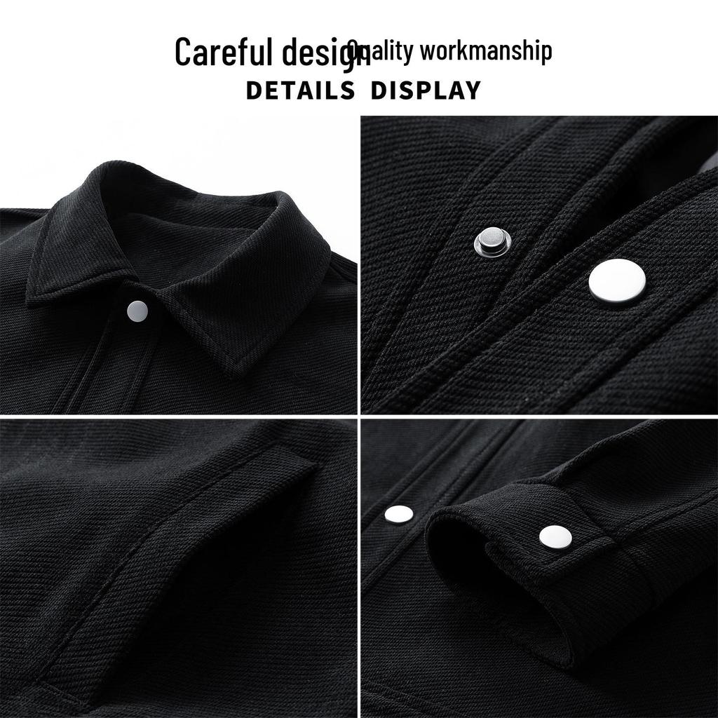 Men's Retro Lapel Jacket: Versatile and Casual Winter Trend