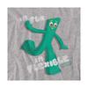 Gumby Unisex Adult IÂ´m Flexible Long-Sleeved T-Shirt