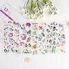 Gift Office School Supplies Cartoon Unicorn PVS Sticker Children and Girls Creative Diary Handmade Decoration Handbook Kawai