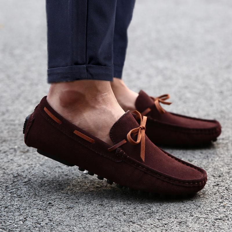 Doudou shoes new social British spring and autumn youth driving shoes casual tide