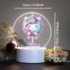 Cute Personalize Custom Unicorn Usb Atmosphere Table Lamp Usb Atmosphere Desk Lamp Usb Atmosphere Table Lamp