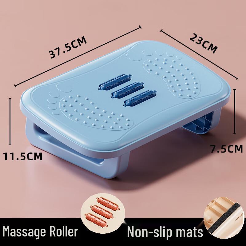 Green Source Ergonomische Fußstütze mit Massage für unter den Schreibtisch