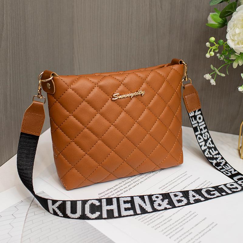 2024 Argyle Bucket Bag - Hochwertige Damen-Schultertasche im koreanischen Stil