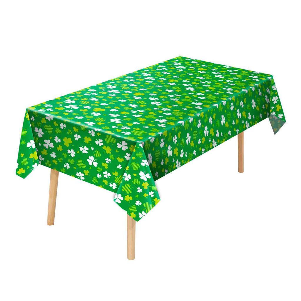 Disposable PEVA Cartoon Balloon Tablecloth - Oil-Proof, Thickened for Birthdays & Kindergarten Parties