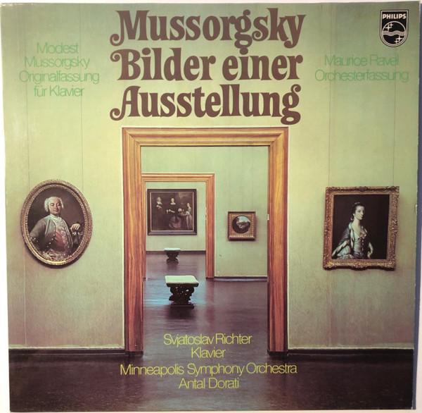 

LP Record MODEST MUSSORGSKY , SVIATOSLAV RICH - Bilder Einer Ausstellung 6598402 Philips Germany Classical Used