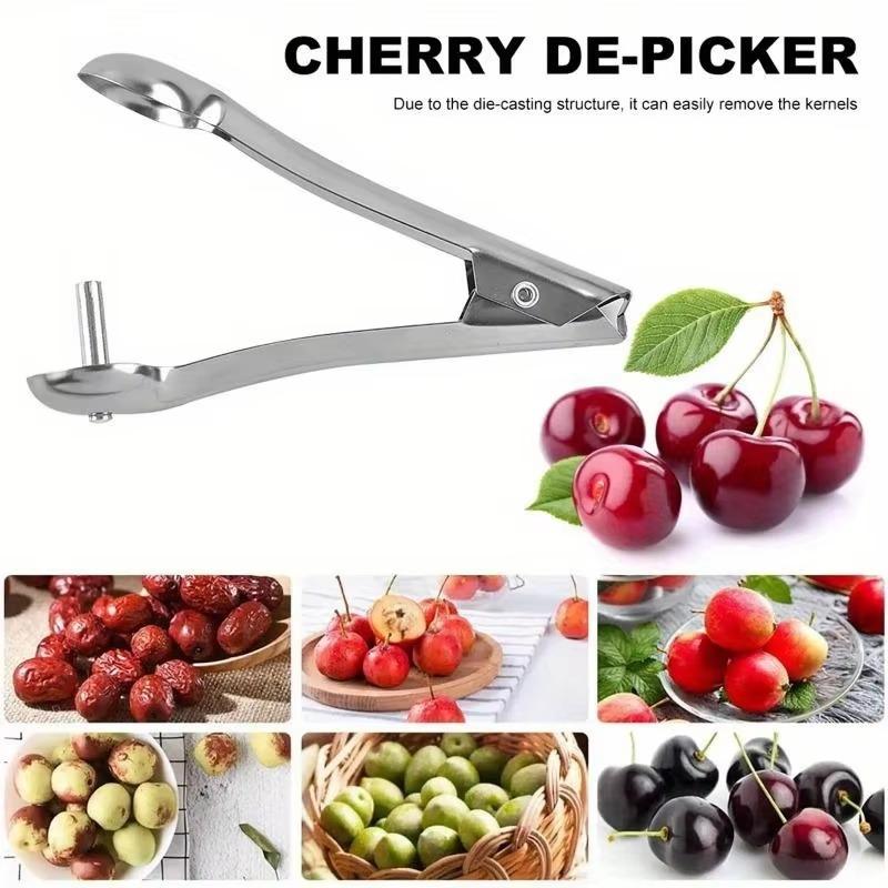 Olive Cherry Pit Remover Cherry Core Seed Remover Pit Tool Seed Gadge Fruit and Vegetable Cherry Pitter Tool Kitchen Gadget