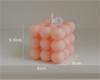 Rubik's Cube Aromatherapy Candle Mould Magic Cube Mousse Cake Mold 3D Cube Baking Mousse Silicone Cake Mold Candle Making