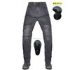Mens Breathable Mesh Motorcycle Jeans Riding Pants Stretch Abrasion Resistant Biker Trousers