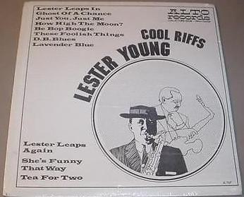 

LP Record LESTER YOUNG - Cool Riffs AL707 ALTO US Jazz Used