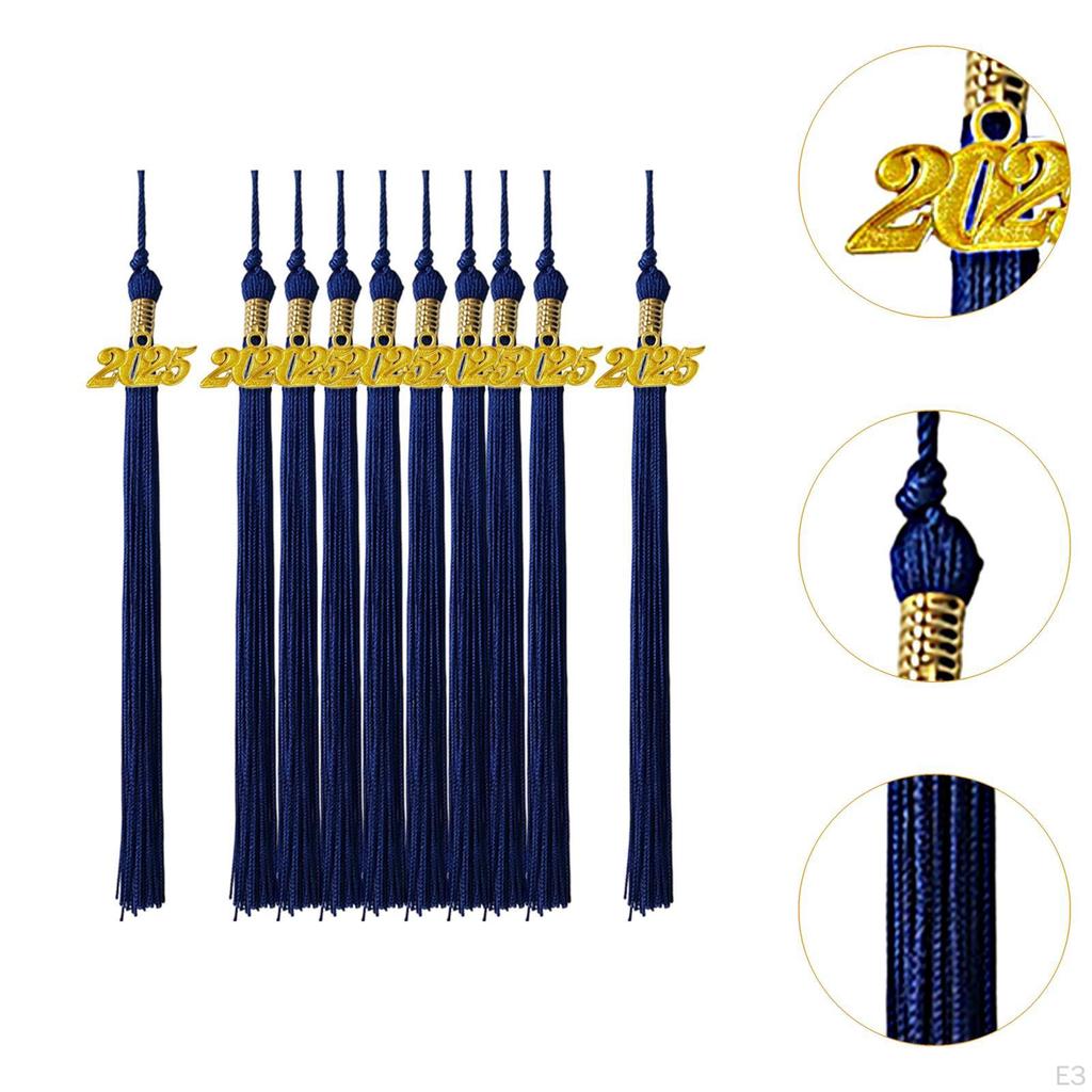 10 Pieces Conclusion Tassels Gift Decoration Party Accessories with Years of Charm
