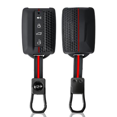 4 Button Silicone Car Key Case Protect Skin Cover Rubber Shell Holder For Great Wall Gwm Wey Tank 300 500 Tank300 Tank500 Remote