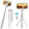 Wireless Selfie Stick Foldable Tripod Stand With Bluetooth Remote Extendable For Phone Live Streaming For iPhone Xiaomi Huawei 7