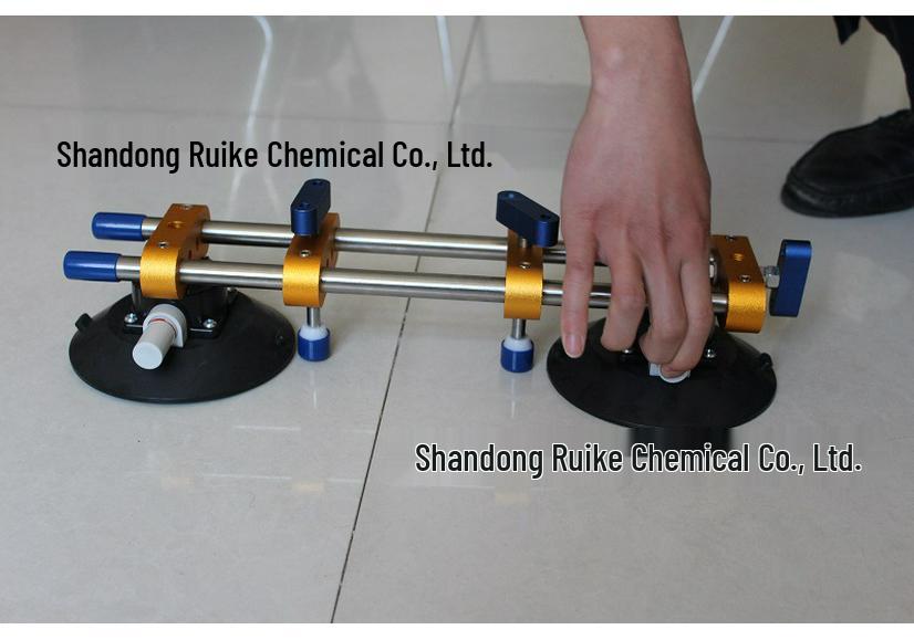 Stone Countertop Leveling Tensioner with 6-Inch Suction Cup Seamless Jointing Tool