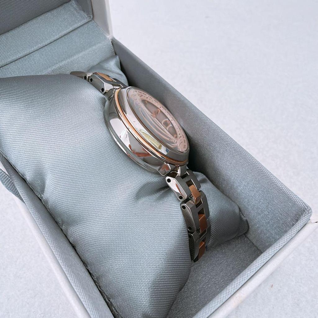 Used [Beautiful Item] SEIKO LUKIA Radio Solar IB25-0AK0 With Links Box Included