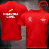 Spain Guardia Civil Espaa Emblem Back Gold T Shirt Unisex Fashion Trendy Casual Clothing Stylish Tops Tee Shirt Leisure Tshirt