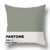 Nordic Abstract Green Geometric Pillowcase Flower Print Home Petal Velvet Pillow Cushion Cover