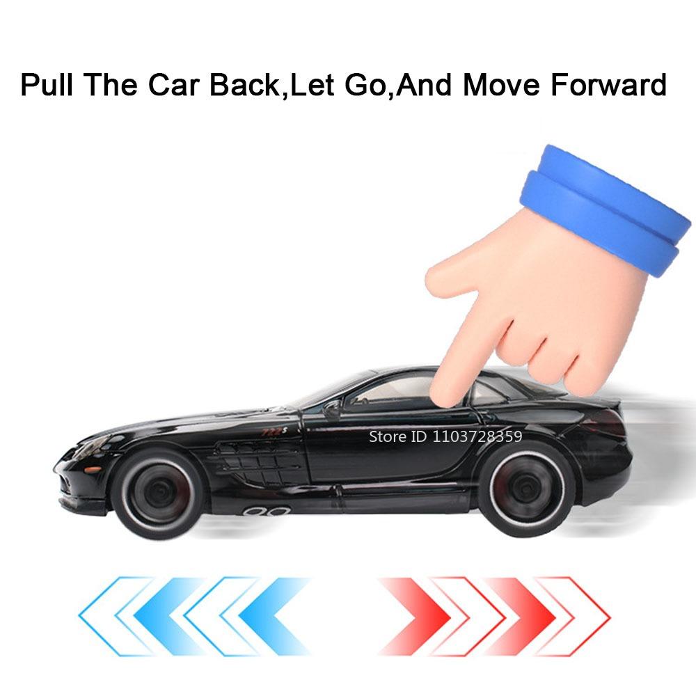 1:32 SLR 772S 300SL Sportwagen Modell Spielzeug Legierung Druckguss Miniatur Supercar Sound Licht Türen Geöffnet Rückzieher für Kinder Geschenke