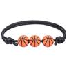 Sports Bracelet Rugby Braided Unisex Adjustable Ball Shape Bracelet Jewellery