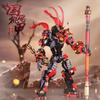 Chinese Warrior Mecha Robot Mech Building Blocks Toys MOC Nezha ZHAOYUN Monkey King Hero Model DIY Bricks Toy for Kids Boys Gift