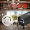 Gravity Sensor Electric Pepper Grinder With Stainless Steel Material For Home Kitchen Fresh Spices