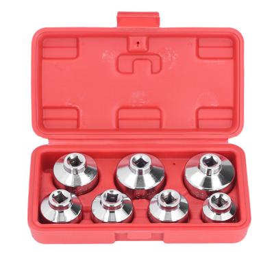 7pcs Oil Filter Cap Wrench Socket Set 38in Drive 24 27 29 30 32 36 38mm Replacement for Benz