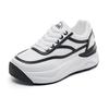 Women's shoes sports casual dad shoes 2025 spring and autumn white shoes platform soles students casual small people are not versatile