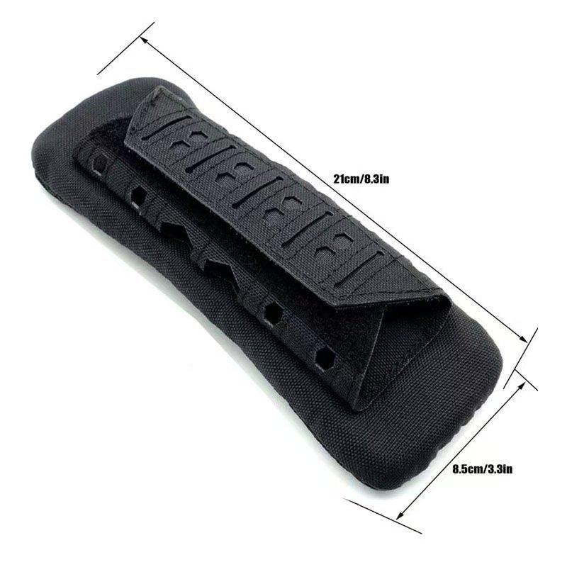 Velcro Tactical Shoulder Pad: Breathable, Anti-Slip Vest Cushion for Military Use