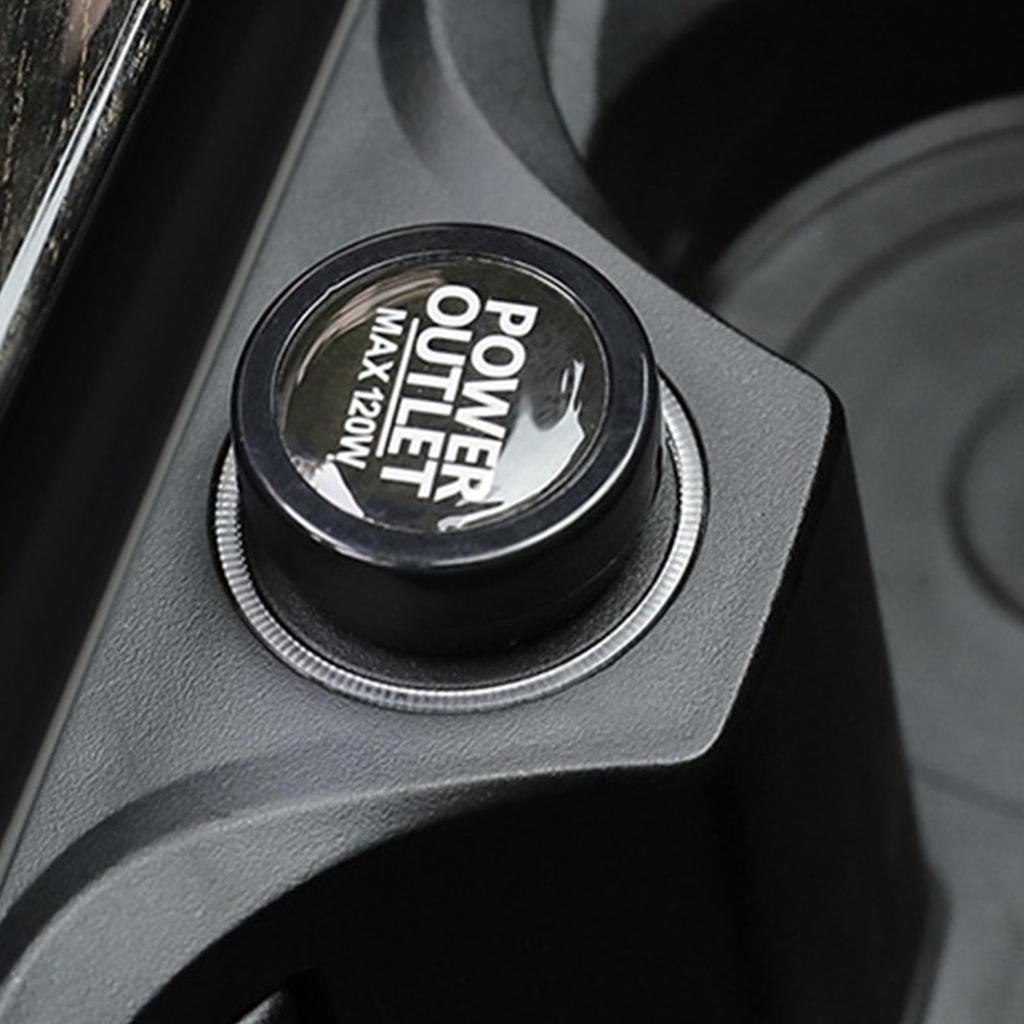 Car Lighter Plug Cigarette Cigarette Socket Cap Dustproof Lighter Socket Plug Cover Cigarette Socket
