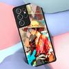 OneS P-ieceS Luffy Zoro Case for Samsung Galaxy S25 S21 S23 Plus S22 S8 S10 S9 Note 10 20 8 9 S24 Ultra S20 FE Phone Cover