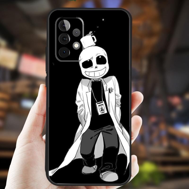 Game Undertale Sans Case For Samsung Galaxy A26 A54 A14 A36 A16 A33 A56 A15 A55 A53 A35 A22 A32 A52 A34 A05 A06