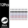 1/3/6/12Pcs Colorful Permanent Paint Marker Waterproof White Markers Tire Tread Rubber Fabric Paint Metal Paint Marker Pens