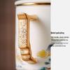 Cha Xun Gilded Ceramic Tea Infuser Cup
