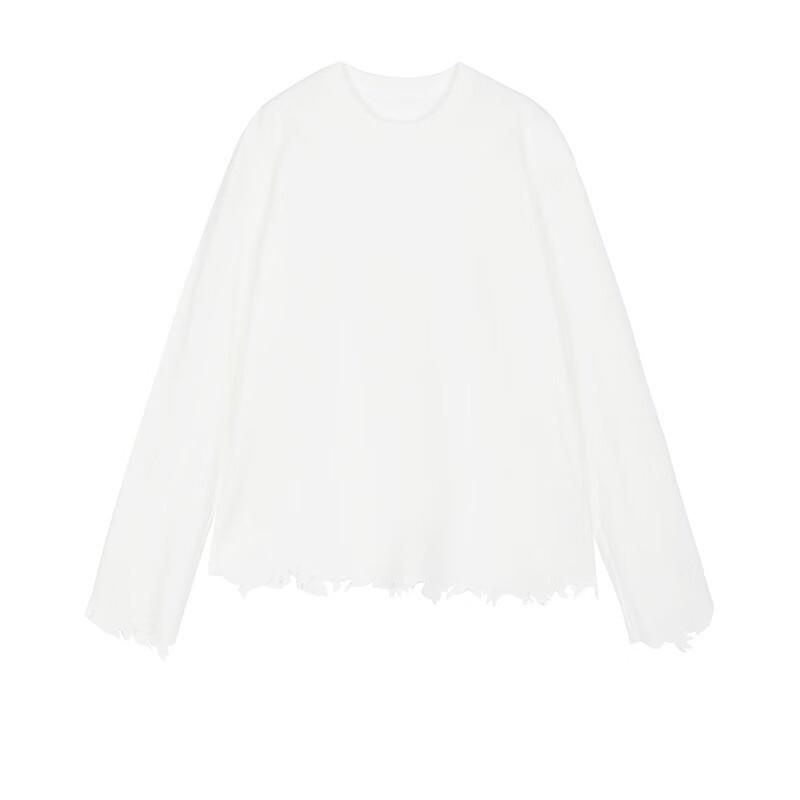 JNBY Loose Fit Round Neck Long Sleeve T-Shirt